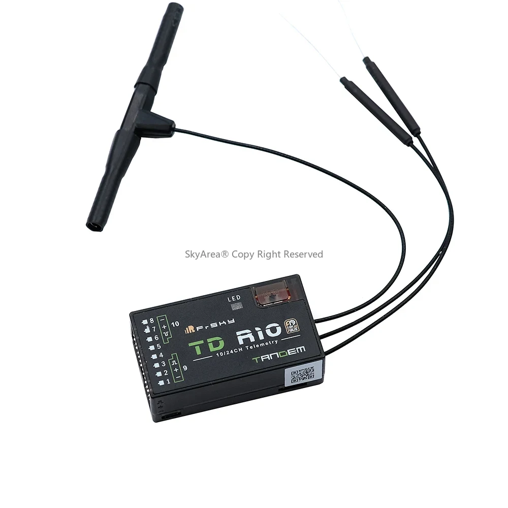 Frsky Tandem X20S Transmitter - Frsky-タンデムデュアルバンド受信機,td r10,10チャネルと互換性,2.4ghz,900mhz,x20s,x18,x20hd,x24と互換性があります