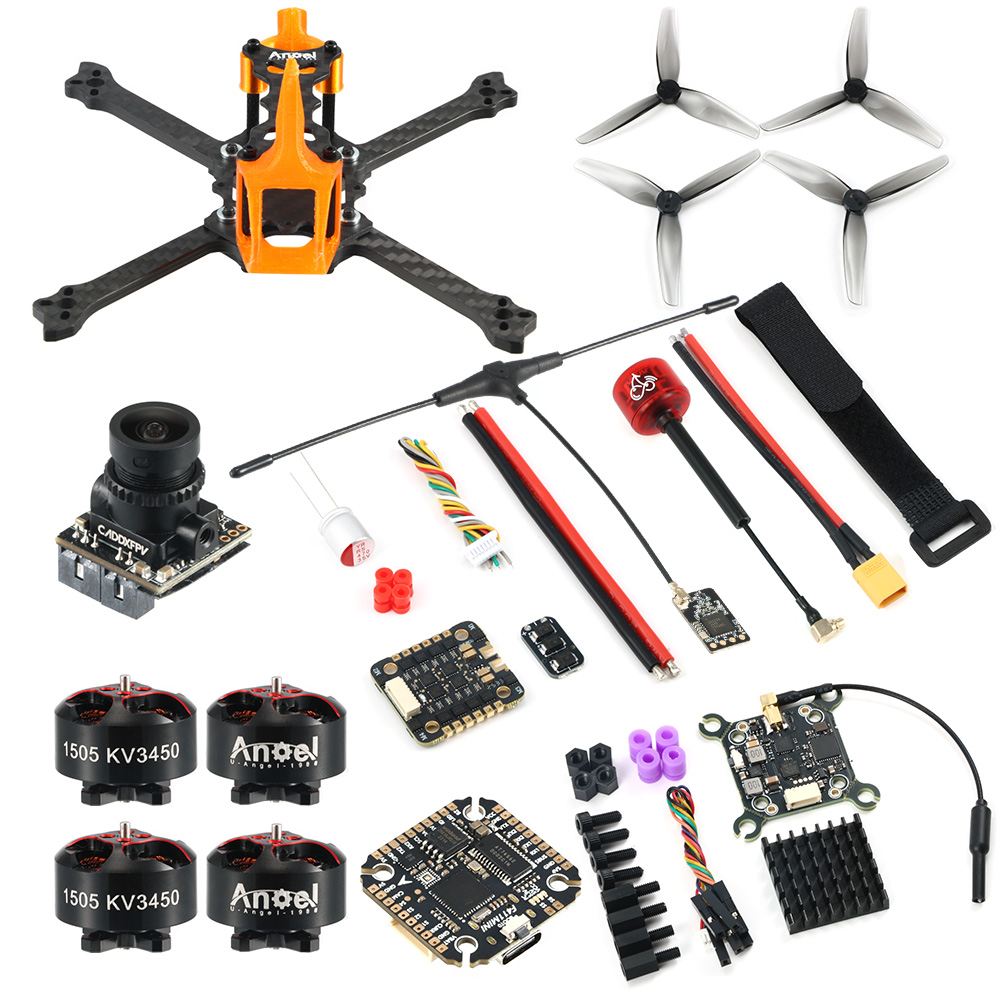 Speedybee F405 V4 Bls 55A Stack - Angel35 3.5インチ フリースタイル FPV ドローンキット 1505