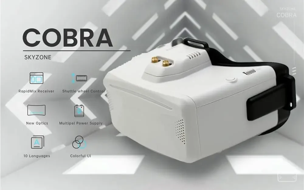 SKYZONE Cobra X V4 FPVゴーグル - 5 - Skyzone Cobra X V2 Fpv Goggles のレビューと価格