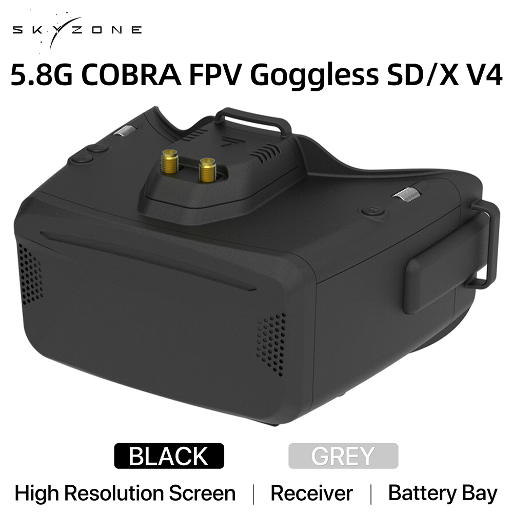 SKYZONE コブラ SD X V4 FPV ビデオゴーグ - Skyzone Cobra X V2 Fpv Goggles のレビューと価格